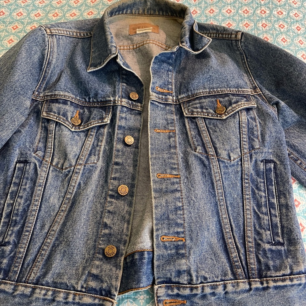 Jean jacket.